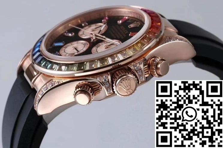 116595RBOW Daytona Rose Rolex Factory BL Gold 1219